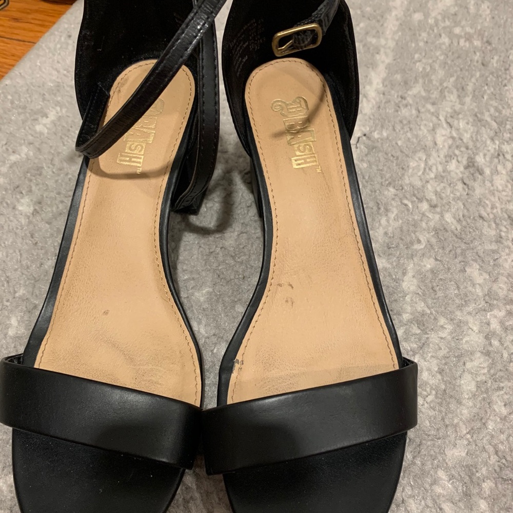 Low block heel sandals